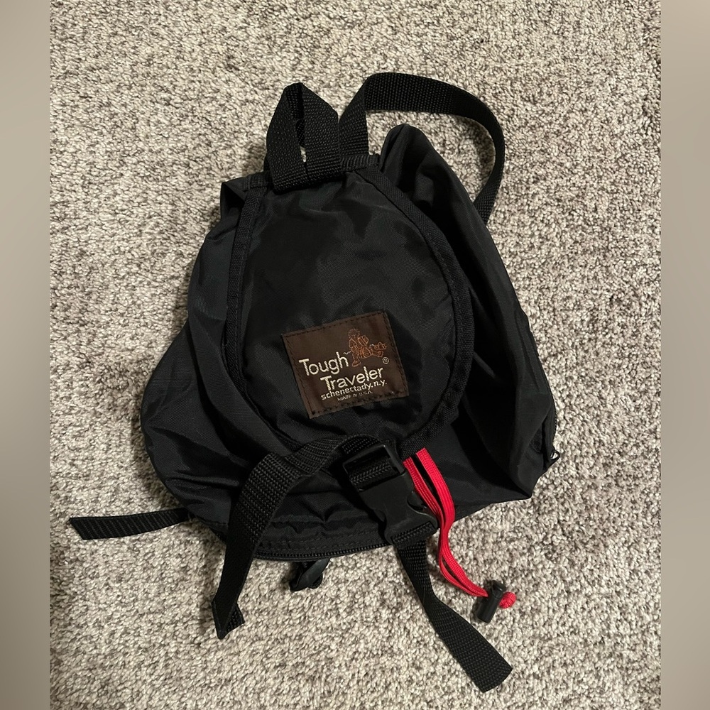 Tough Traveller Nap Sack Black